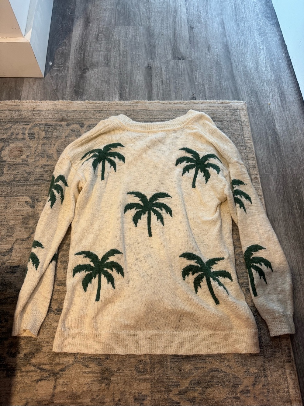 Show me your Mumu Cream Green Palm Tree knie set - Picture 9 of 9